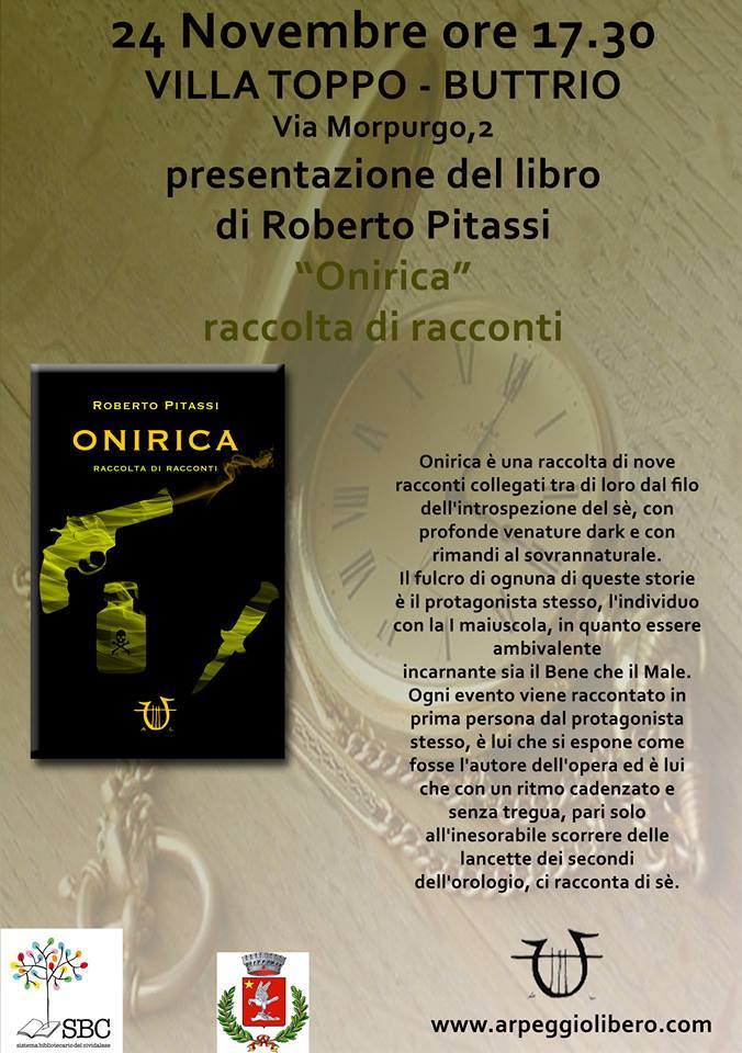 Presentazione del libro “Onirica”